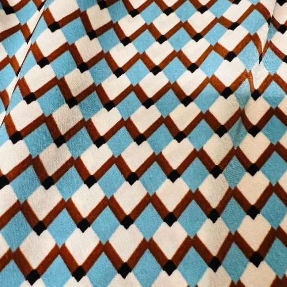 FATE WOMENS COLORFUL ABSTRACT PATTERN BELTED ROMERO SIZE SMALL - Picture 9 of 15